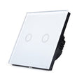 2 Gang 1 way Smart Home Light Wall Switch Button - Gadget Me Please