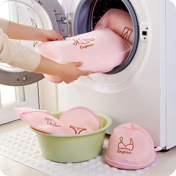Zippered Mesh Laundry Wash Bags Foldable - Gadget Me Please