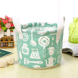 Cartoon Round Cotton Linen Desktop Storage Box - Gadget Me Please