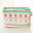 Cartoon Round Cotton Linen Desktop Storage Box - Gadget Me Please