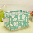 Cartoon Round Cotton Linen Desktop Storage Box - Gadget Me Please