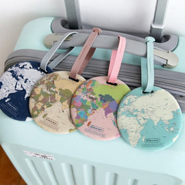 Fashion Map Luggage Tag Women Travel Accessories - Gadget Me Please