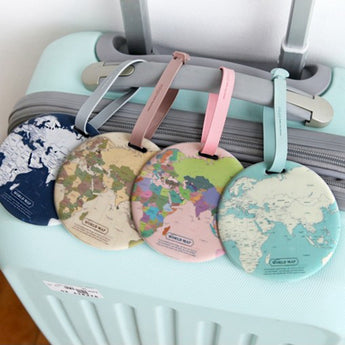 Fashion Map Luggage Tag Women Travel Accessories - Gadget Me Please