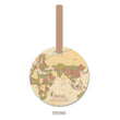 Fashion Map Luggage Tag Women Travel Accessories - Gadget Me Please