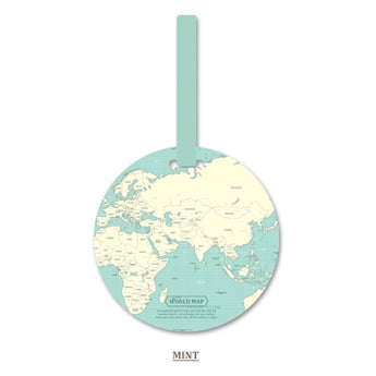 Fashion Map Luggage Tag Women Travel Accessories - Gadget Me Please