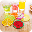 6 pcs  Fresh fruit coaster Novelty placement - Gadget Me Please